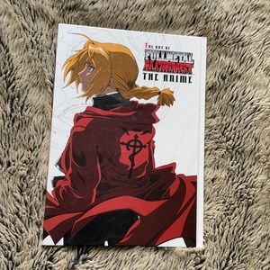 The art of Fullmental Alchemist the Anime book